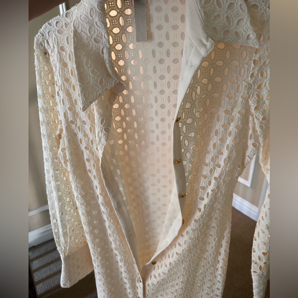 Zara Eyelet Midi dress - Picture 8 of 8